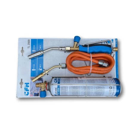 Palnik do lutowania zestaw z butlą CFH