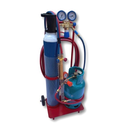 Zestaw do cięcia TWC1 prop/tlen na wózku