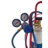 Zestaw do lutowania grzania propan tlen butle 3 + 8 wózek
