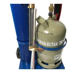 Zestaw do lutowania twardego i cięcia z butlą tlenową 10L