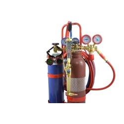 Zestaw do spawania i cięcia tlen - acetylen