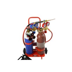 Zestaw do spawania i cięcia tlen - acetylen