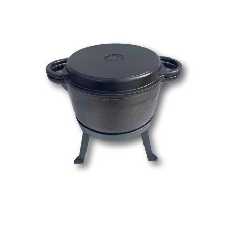 Kociołek 3 w 1 Garnek Patelnia Kociołek emaliowany