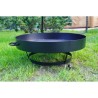 GRILL OGRODOWY RUSZT 60CM NIKLOWANY